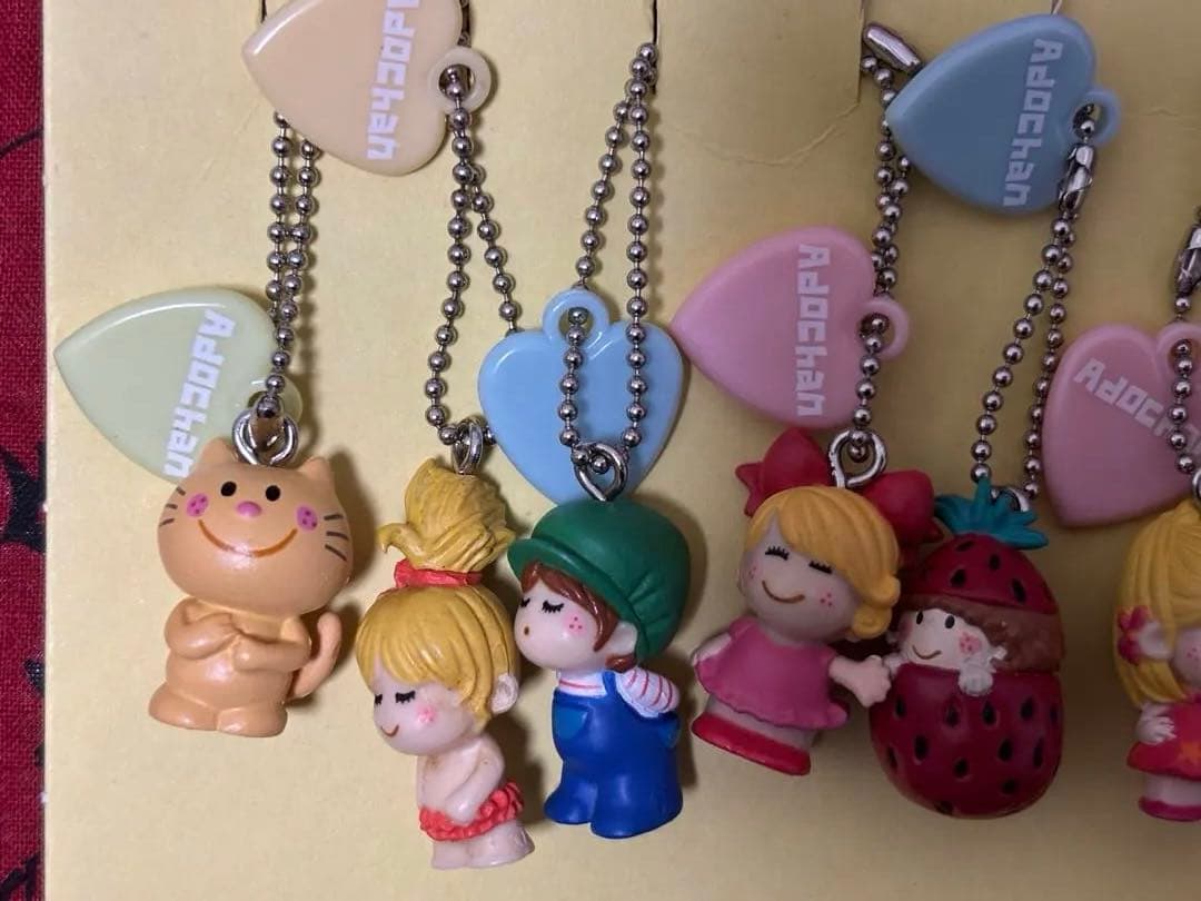 アドちゃん 水森亜土 キーホルダー 10個セット コンプリート