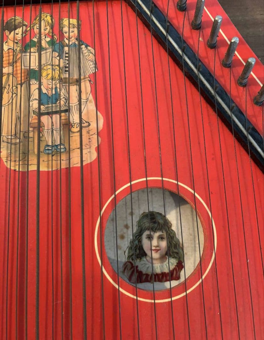 チター・ツィター・箱型ハープ・ドイツ・ビンテージ・アンティーク