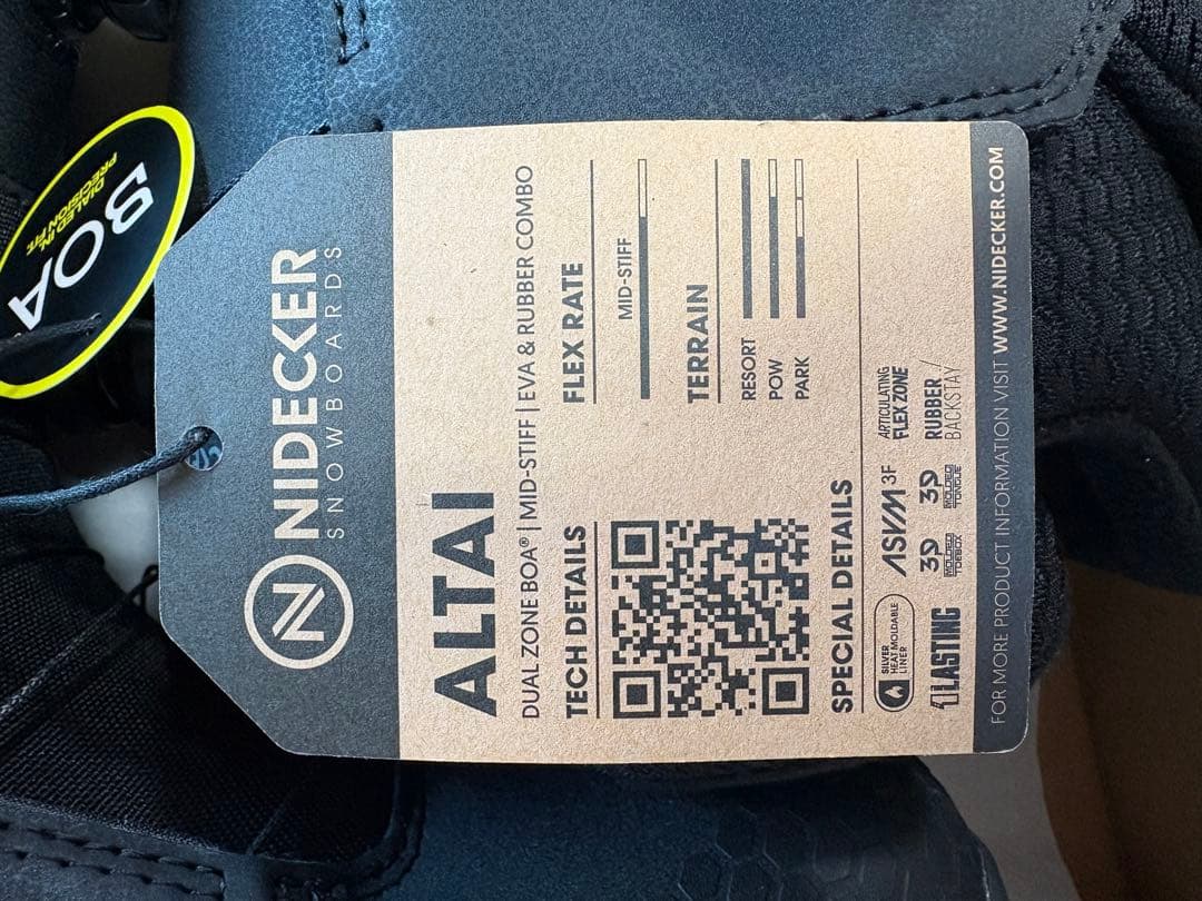 Nidecker ALTai スノーボードブーツ【新品】