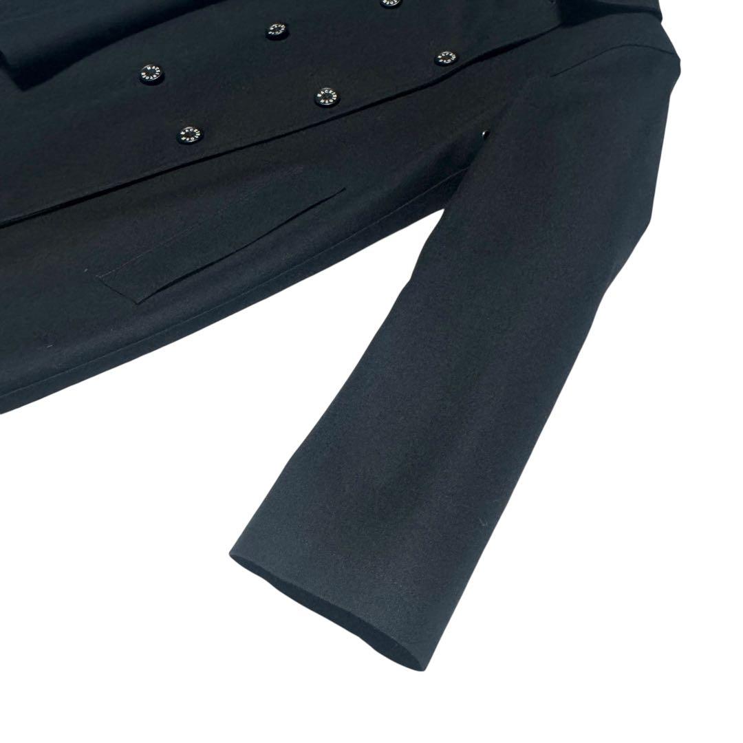 【極美品】MACKINTOSH ゴム引 トレンチコート ブラック 34