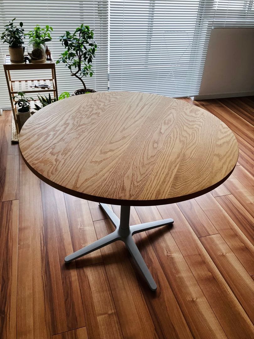 【グリニッチ】Round Cafe Table 900｜オーク【送料込】