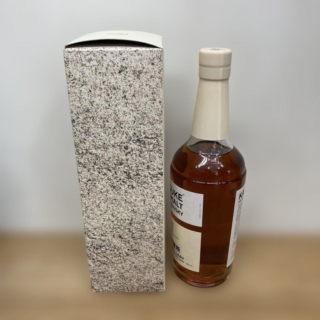 未開栓 嘉之介 シングルモルト ウイスキー 700ml 2021