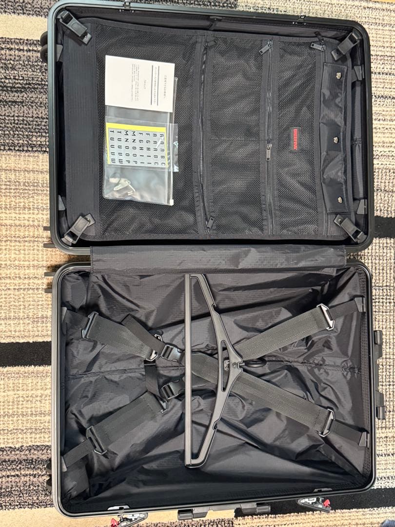 BRIEFING ブラックキャリーケース H-98 HD