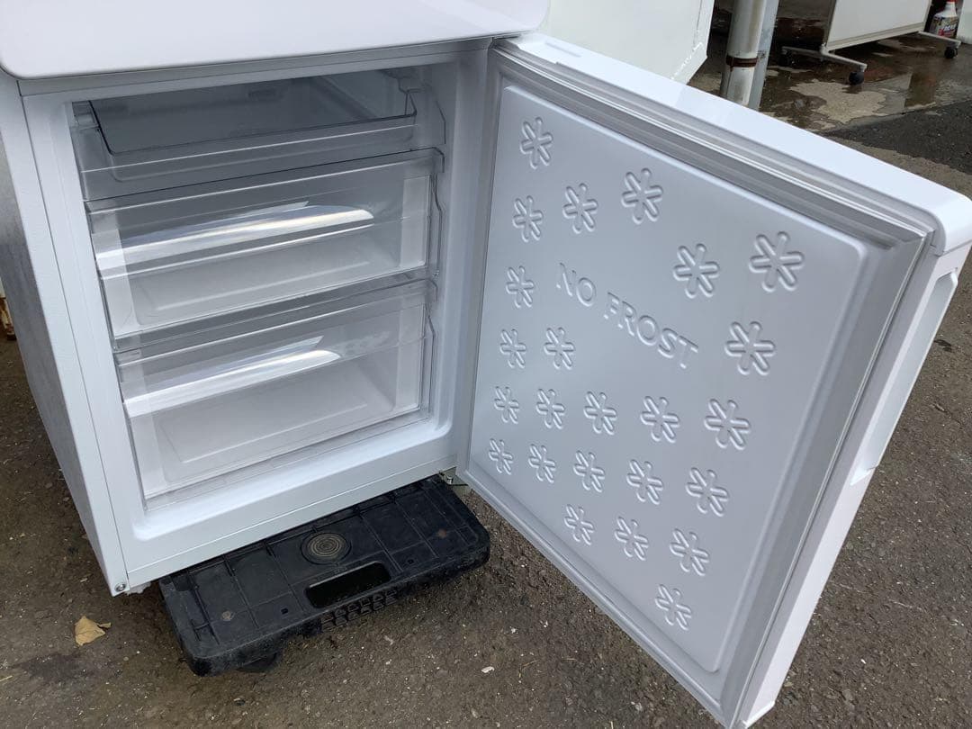 シャニ 22年製 ハイアール 2ドア冷蔵庫 JR-NF148B 148L