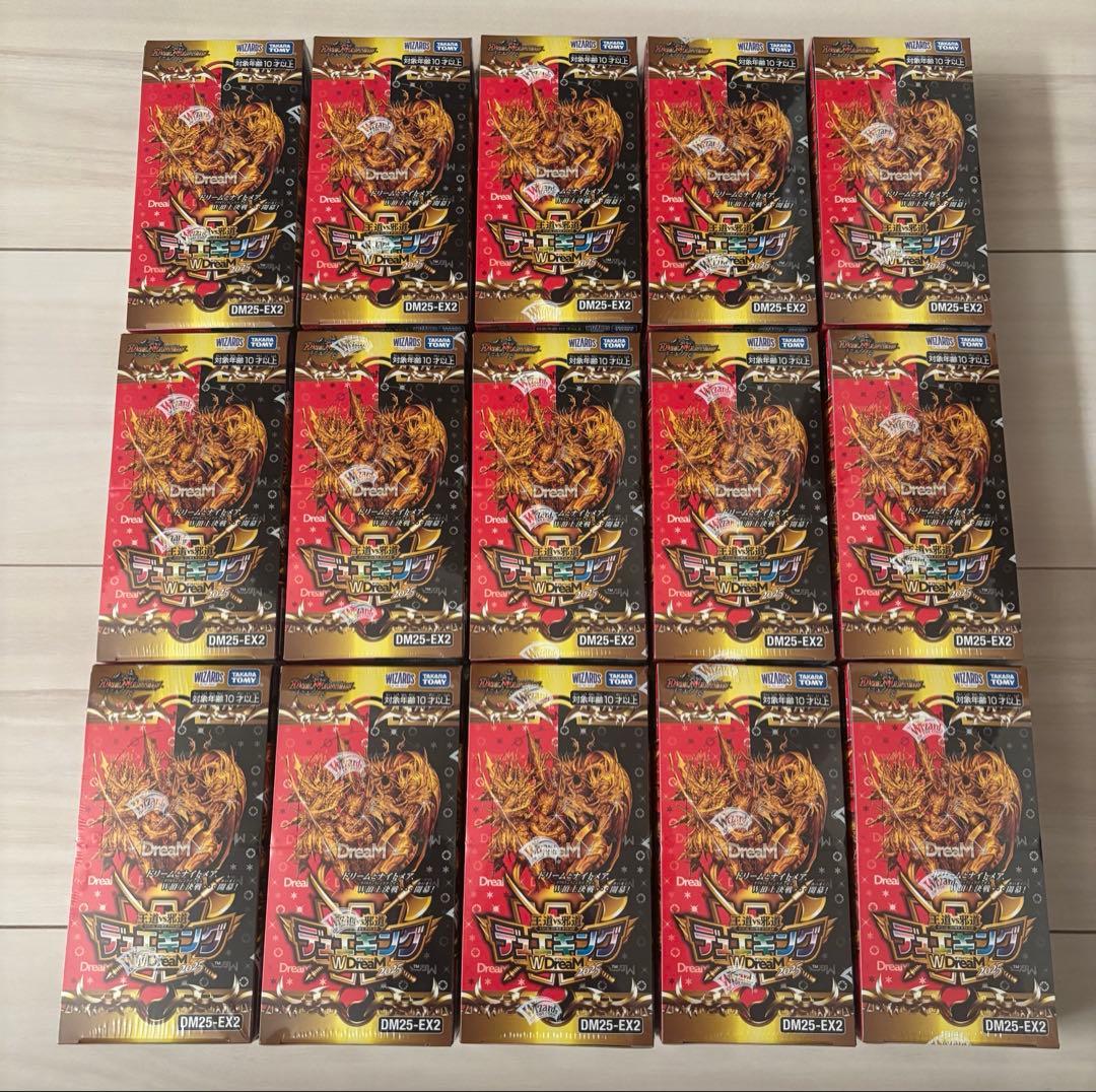 デュエルマスターズ デュエキングドリーム2025 シュリンク付き　15BOX