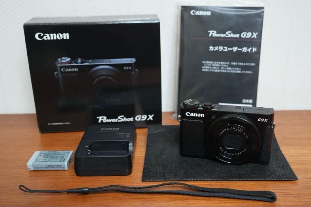 【付属品完備 】Canon PowerShot G9X Wi-Fi