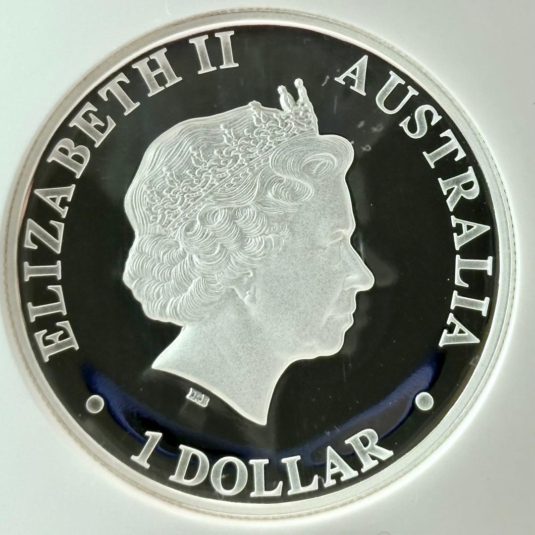 2017 オーストラリア カンガルー 1ドル 銀貨 NGC PF70 UC