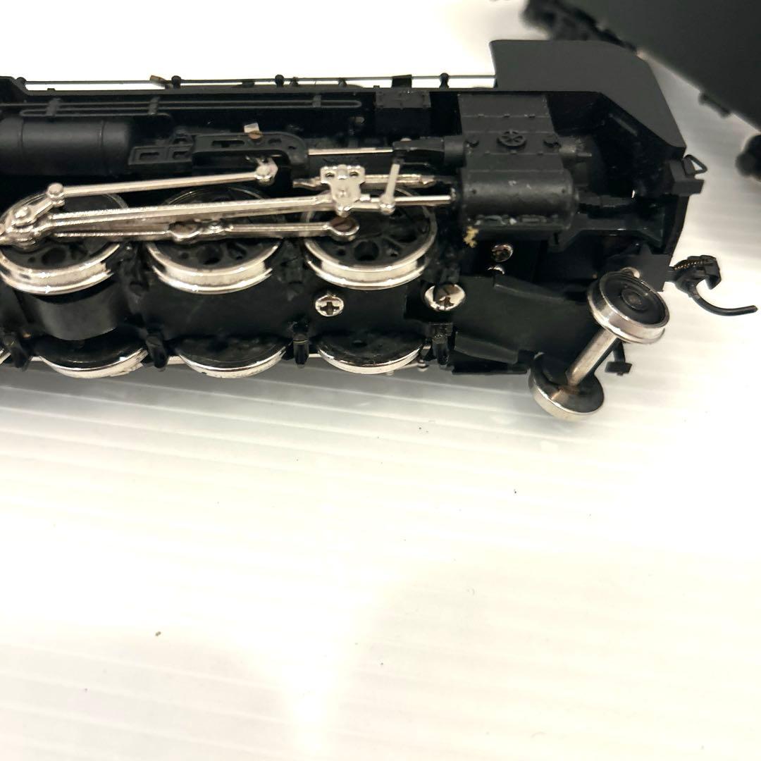 極美品　Adachi アダチ D62 蒸気機関車 HOゲージ 鉄道模型
