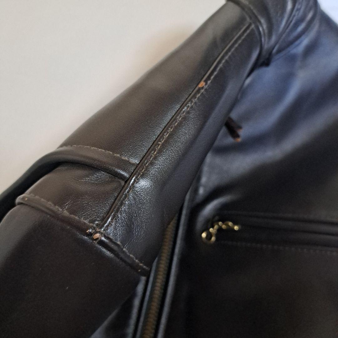 o*j様 VANSON　B　シングルライダース　オクタゴン　36　ダークブラウン