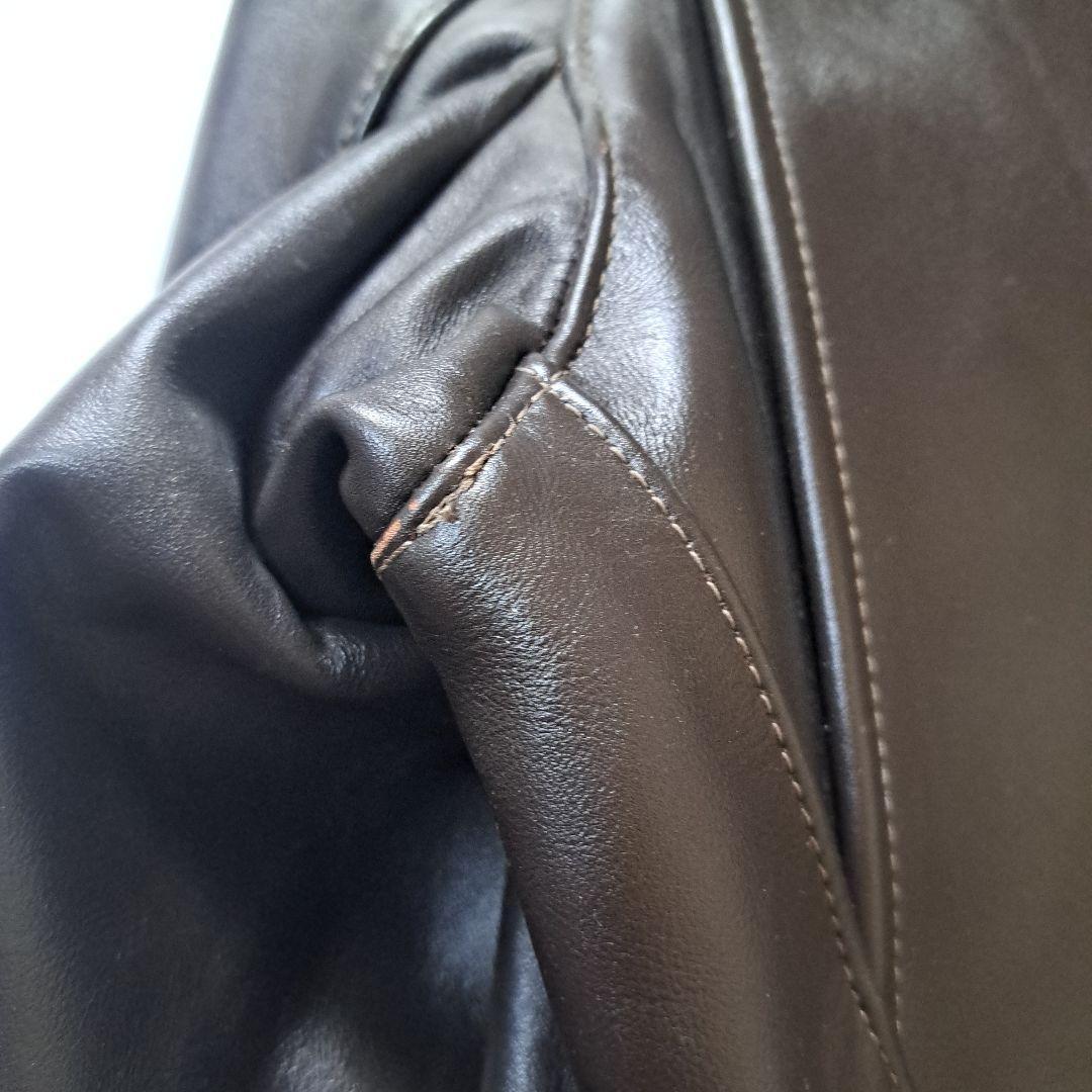 o*j様 VANSON　B　シングルライダース　オクタゴン　36　ダークブラウン