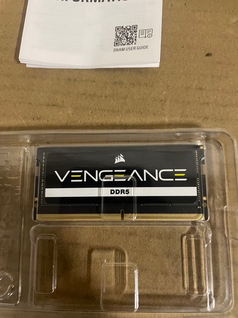 メモリー VENGEANCE SODIMM DDR5 32GB 5600MHz