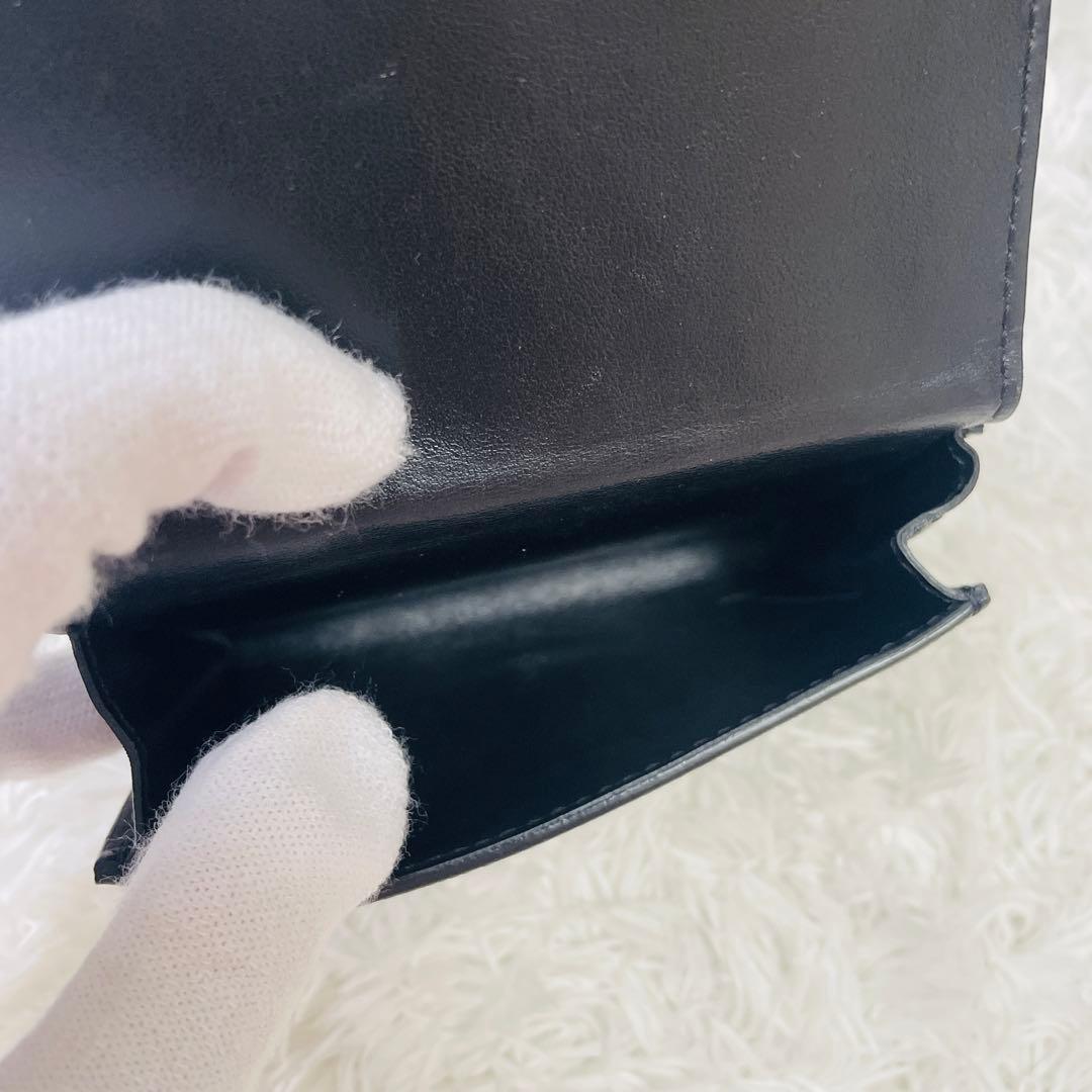 近年✨極美品 TBロゴ バーバリー 三つ折り財布 コンパクトウォレット ミニ財布