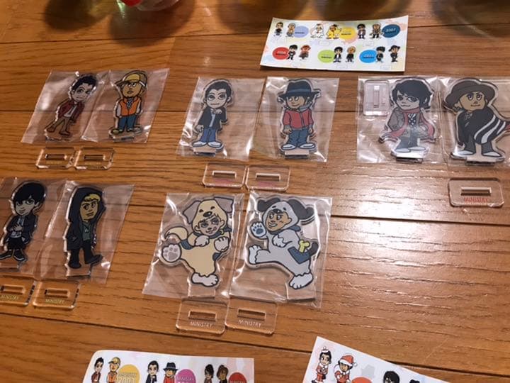 CHEMISTRY ミニストリー MINISTRY アクリルフィギュア堂珍川畑