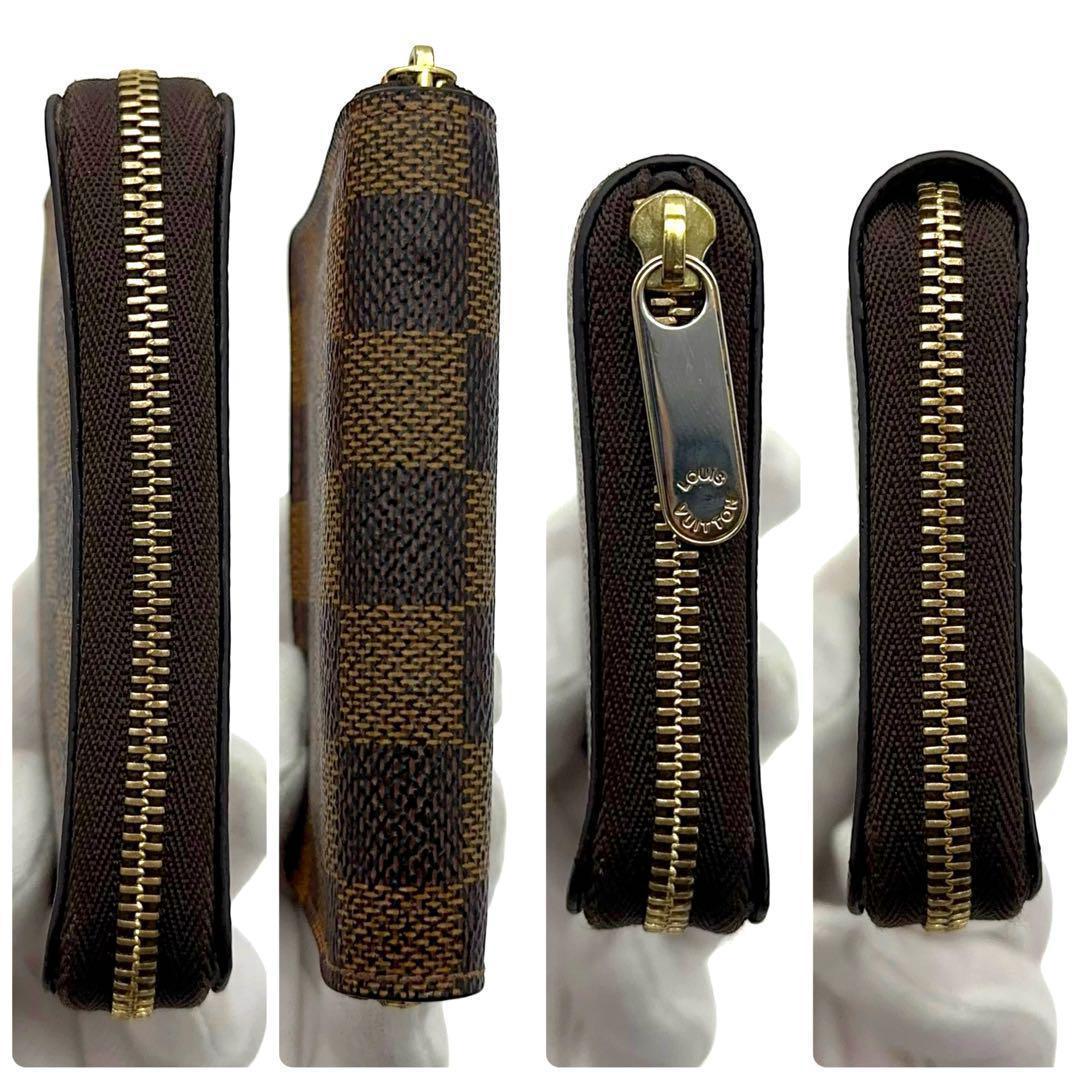 【美品】ルイヴィトン ダミエ ジッピーパース 小銭入れ カード入れ