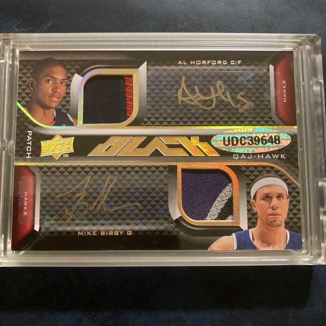 NBAカード　UD BLACK Quad auto patch 5枚限定