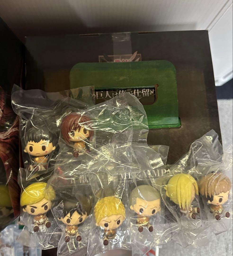 一番くじ 進撃の巨人 A賞 ラストワン賞 C賞 D賞 ちょこのっこ全種 未開封