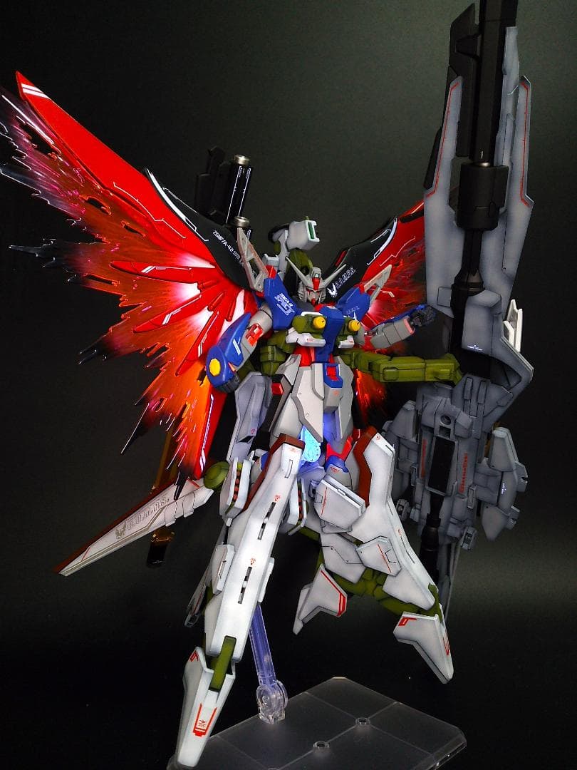 HG デスティニーガンダムSpecⅡ＆ゼウスシルエット