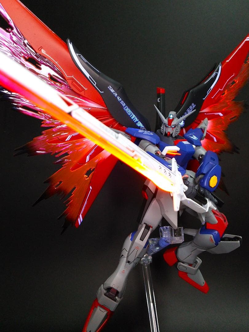 HG デスティニーガンダムSpecⅡ＆ゼウスシルエット