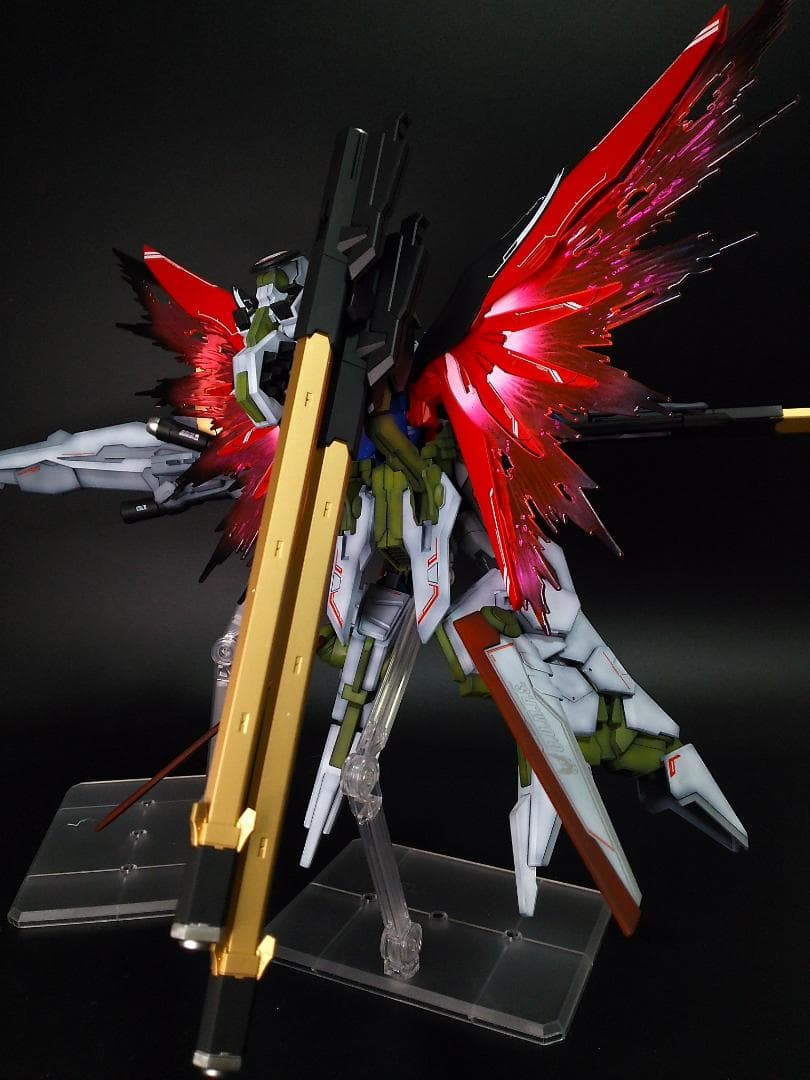 HG デスティニーガンダムSpecⅡ＆ゼウスシルエット