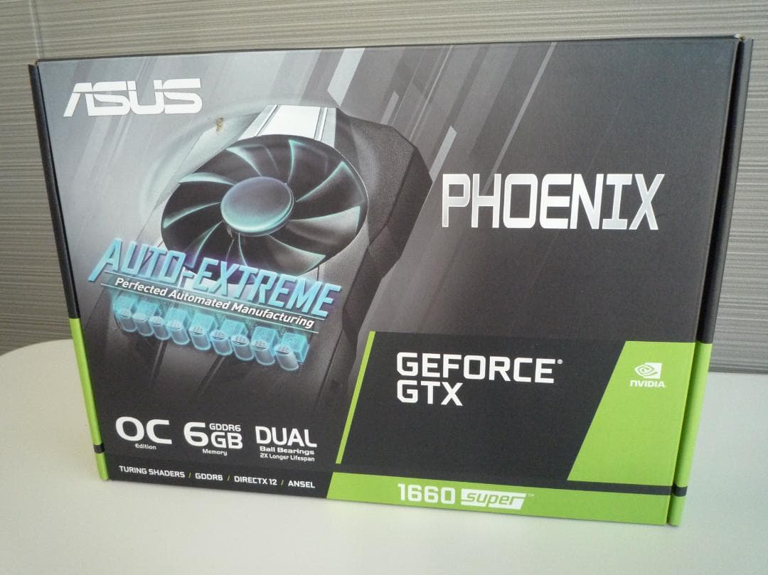 ASUS GeForce GTX1660スーパー パーツ 6GB GDDR6