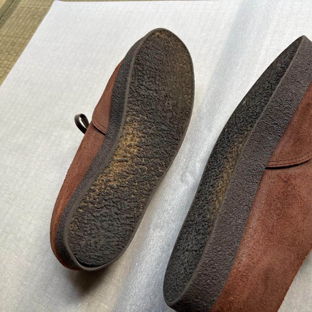 STYLE CRAFT DECK SHOES オイルスエード ブラウン 26.0