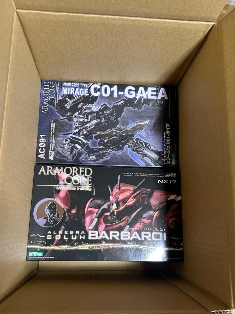 アーマードコア4 ホワイトグリント　アルゼブラ　ミラージュガイア　３点セット