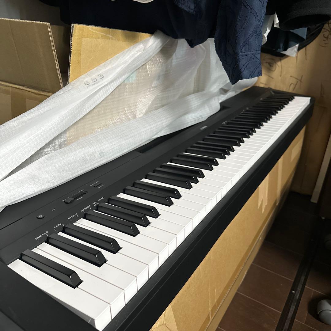 YAMAHA 電子ピアノ P-143 ブラック 88鍵 動作確認済 取説あり