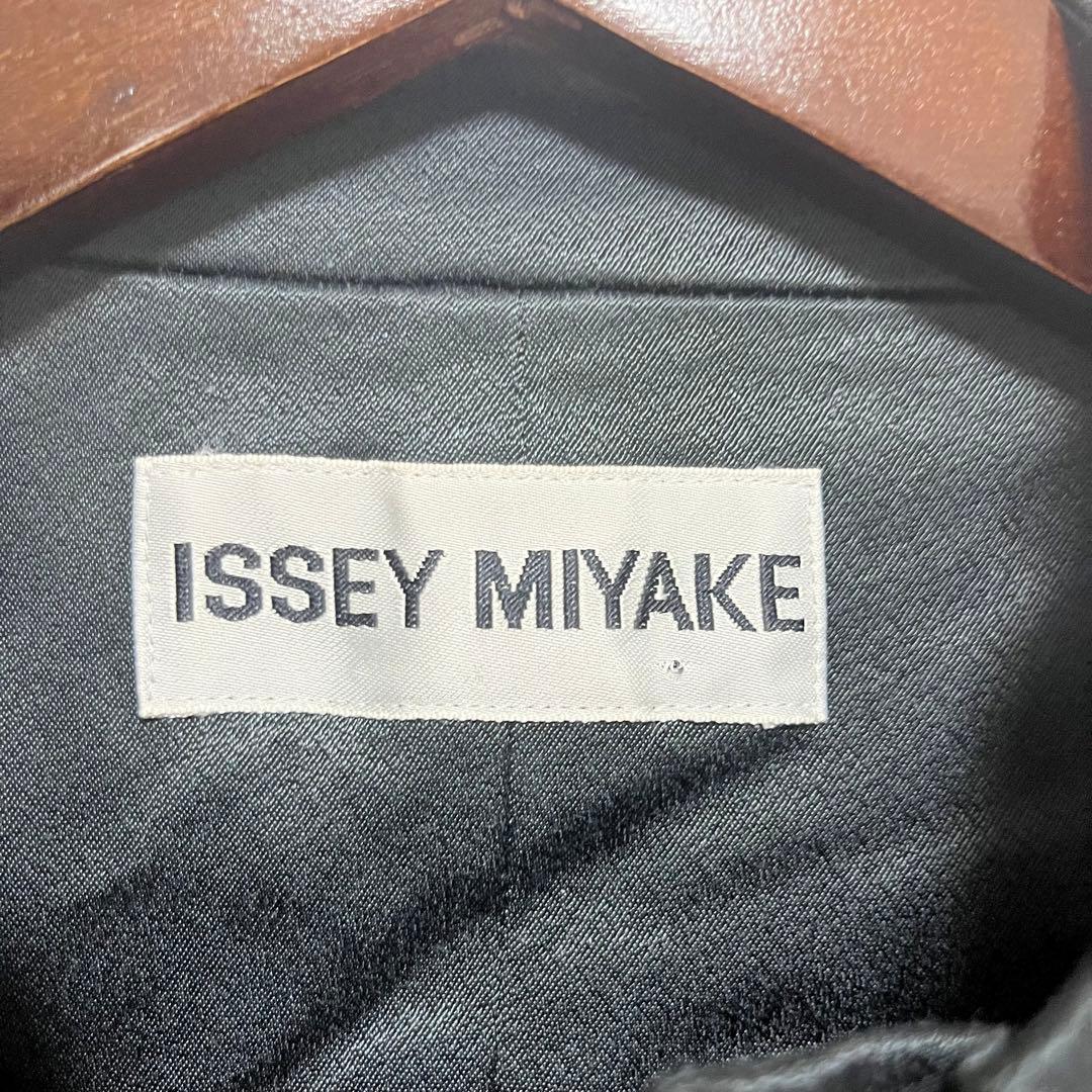 ISSEI MIYAKE イッセイミヤケ ジャケット ブラック L 個性的