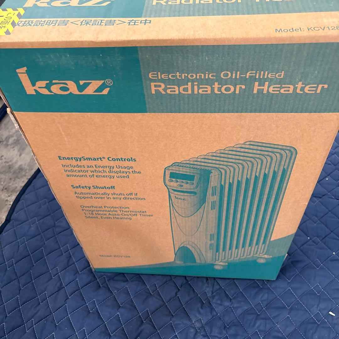 kaz オイルヒーター新品未使用　未開封