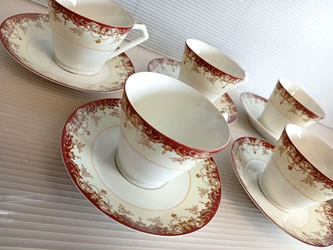 【珍品】東洋陶器会社 TOYOTOKIKAISYA カップ＆ソーサ－オールド東陶