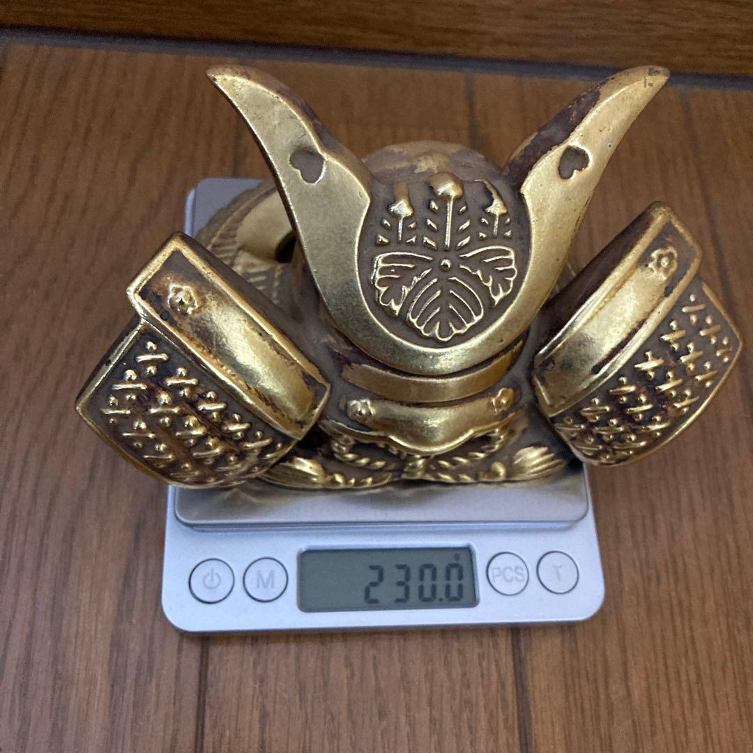 匿名配送　兜　国宝姫路城　アンティーク　置物　カッコいい　カブト　当時物