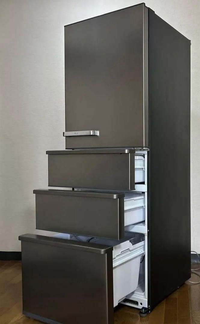 清潔✨AQUA 冷蔵庫 355L 製氷機能付き ・2018年製【たのメル便】