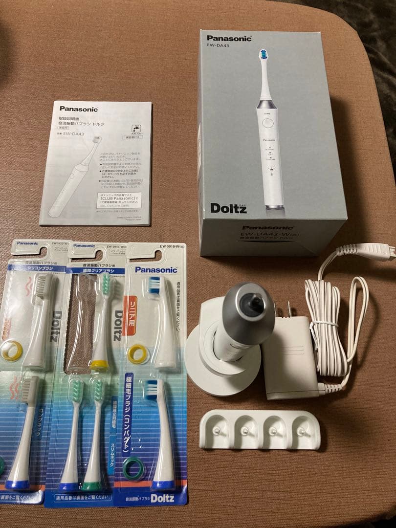 Panasonic EW-DA43-W 音波振動ハブラシ ドルツ