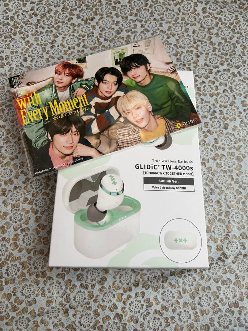 未開封 GLIDiC TXTコラボ ワイヤレスイヤホン スビンVer.
