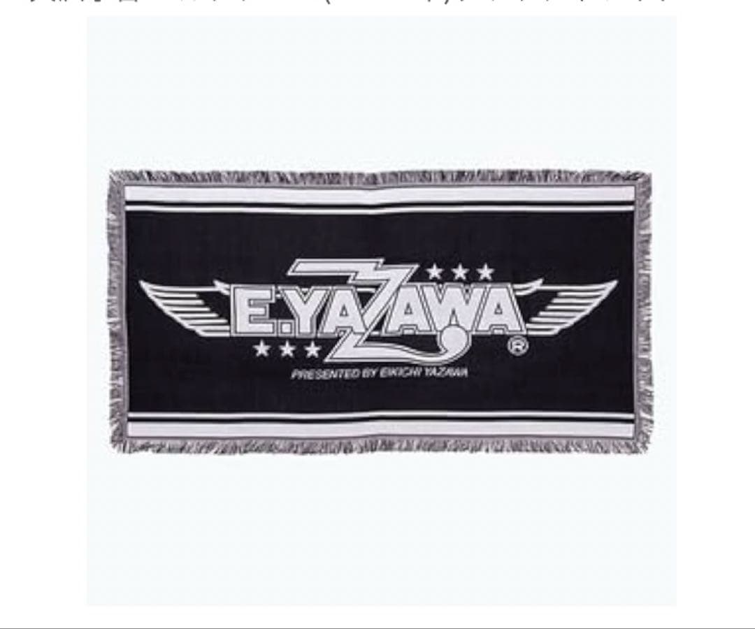新品未使用　矢沢永吉　E.YAZAWA 羽ロゴ　マルチクロス　170×88