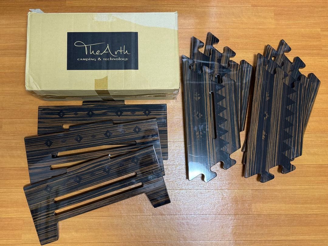 TheArth WARUしま次郎　ヘキサテーブル　オプション加工品