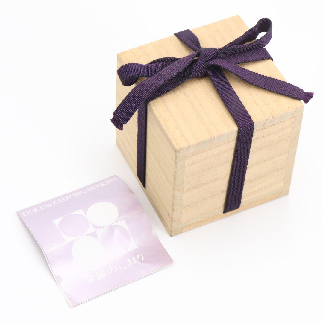 純銀製 ボンボニエール 福禄寿 真珠摘 槌目蓋物 ヤンポ 約184g　M665