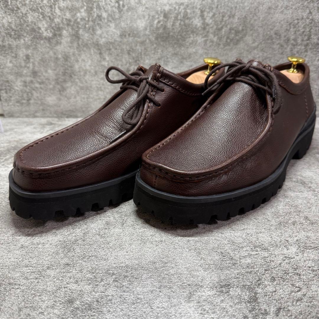 【未使用】CLARKS Walla Yukoner ワラビー　シボ加工　ブラウン