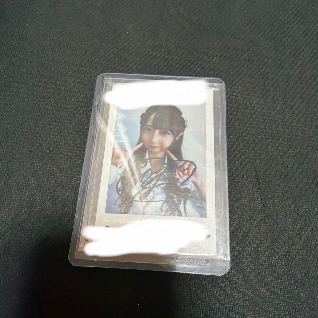 谷崎早耶　直筆サインチェキ