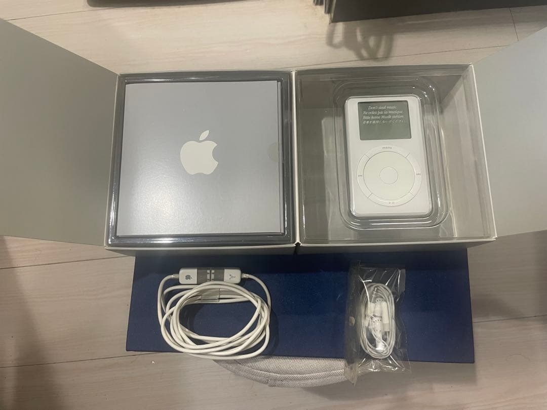 iPod 第2世代　A1019 M8737J/A フルセット　完動美品　Mac用