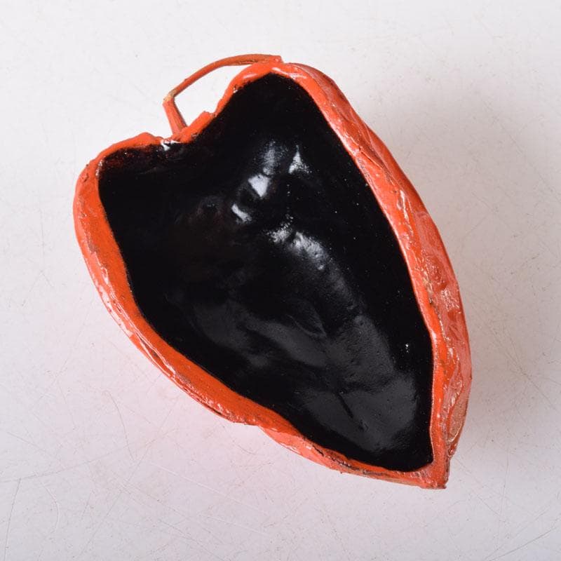 茶道具　乾漆　鬼灯　ほうづき　香合　C　7510