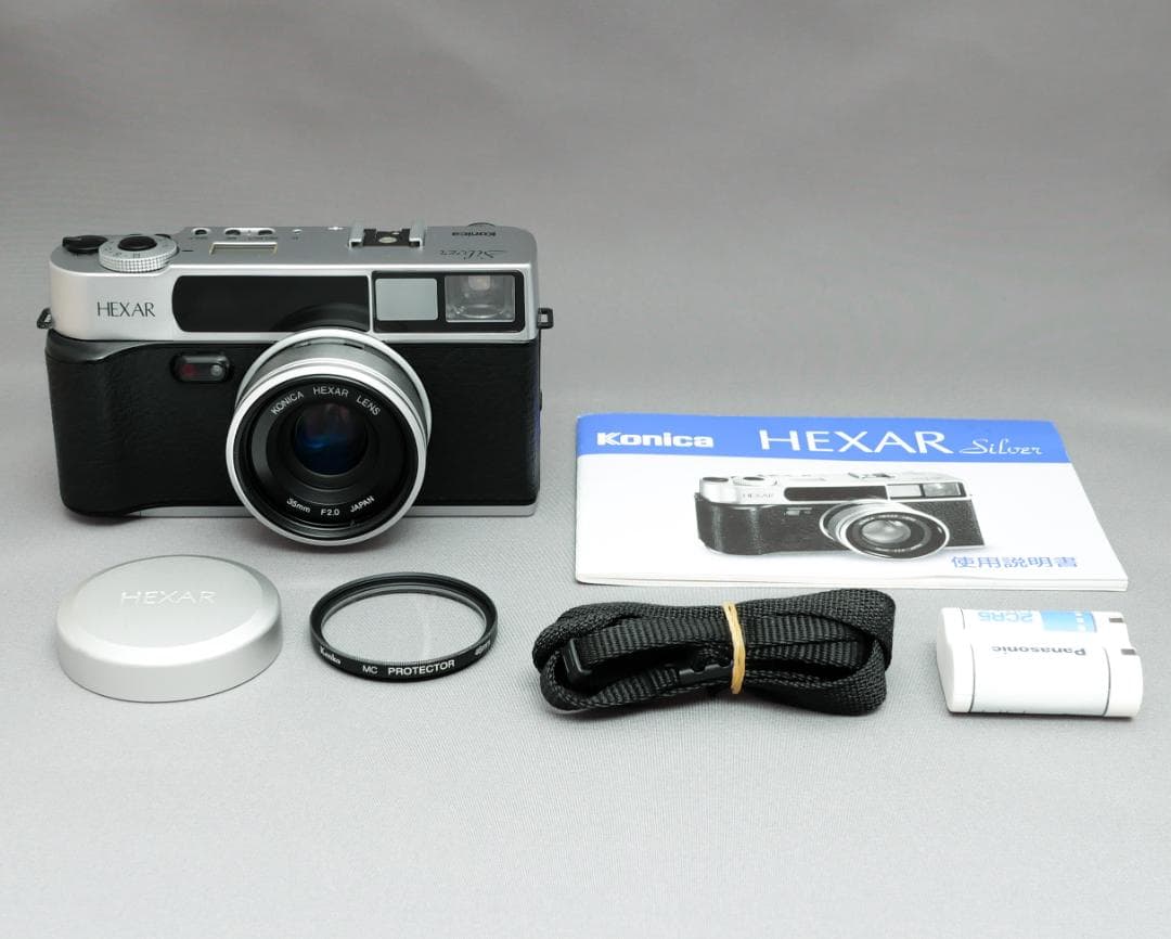 コニカ KONICA HEXAR シルバー AF 35mm F2