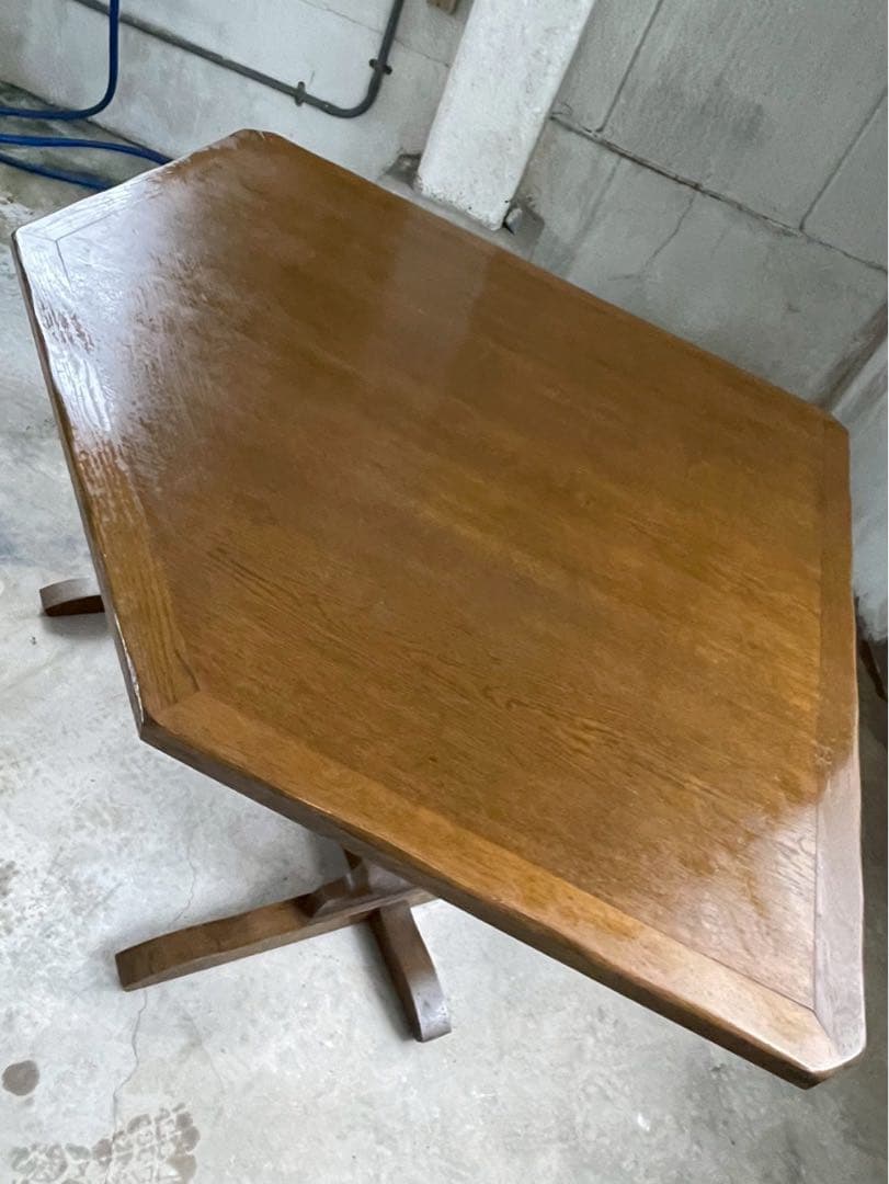 無垢材　ヴィンテージ ダイニングテーブル　センターテーブル