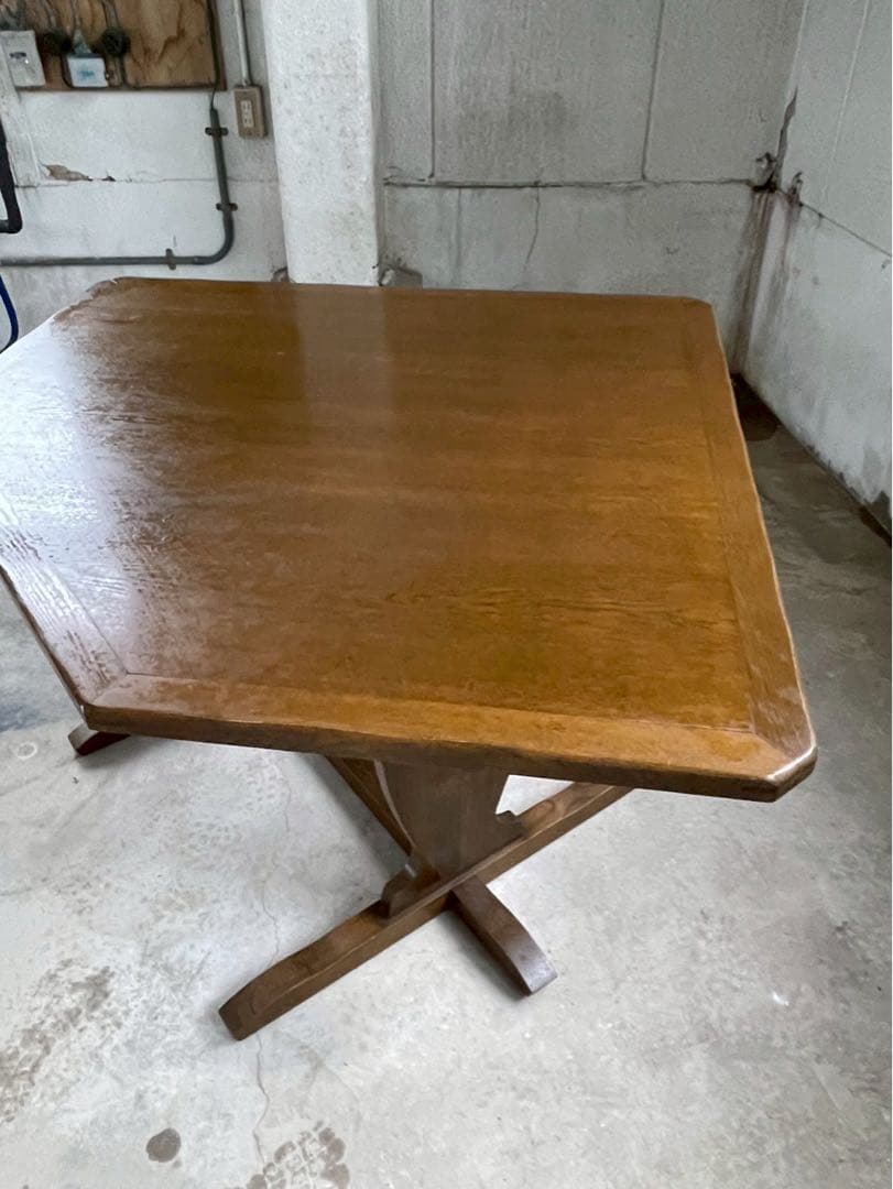 無垢材　ヴィンテージ ダイニングテーブル　センターテーブル