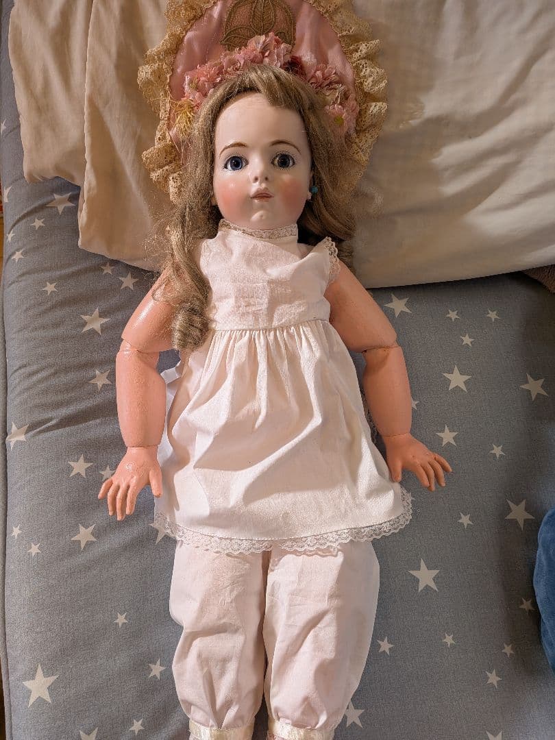 ビスクドール　ブリュ　リプロ　ジュモー　約68センチ