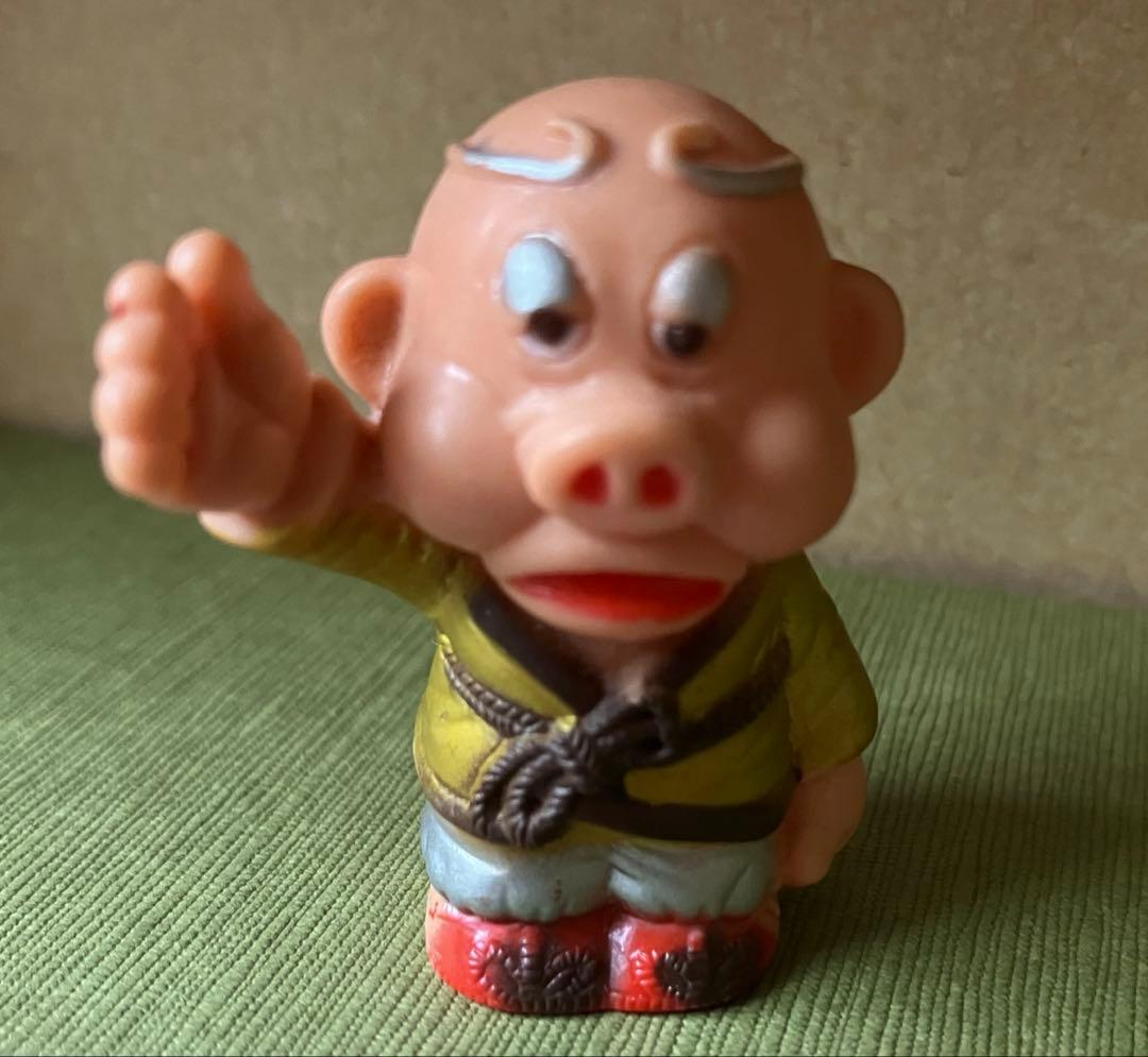 ザ・ドリフターズ 飛べ！孫悟空 指人形7体＋筋斗雲セット 昭和 激レア 当時物