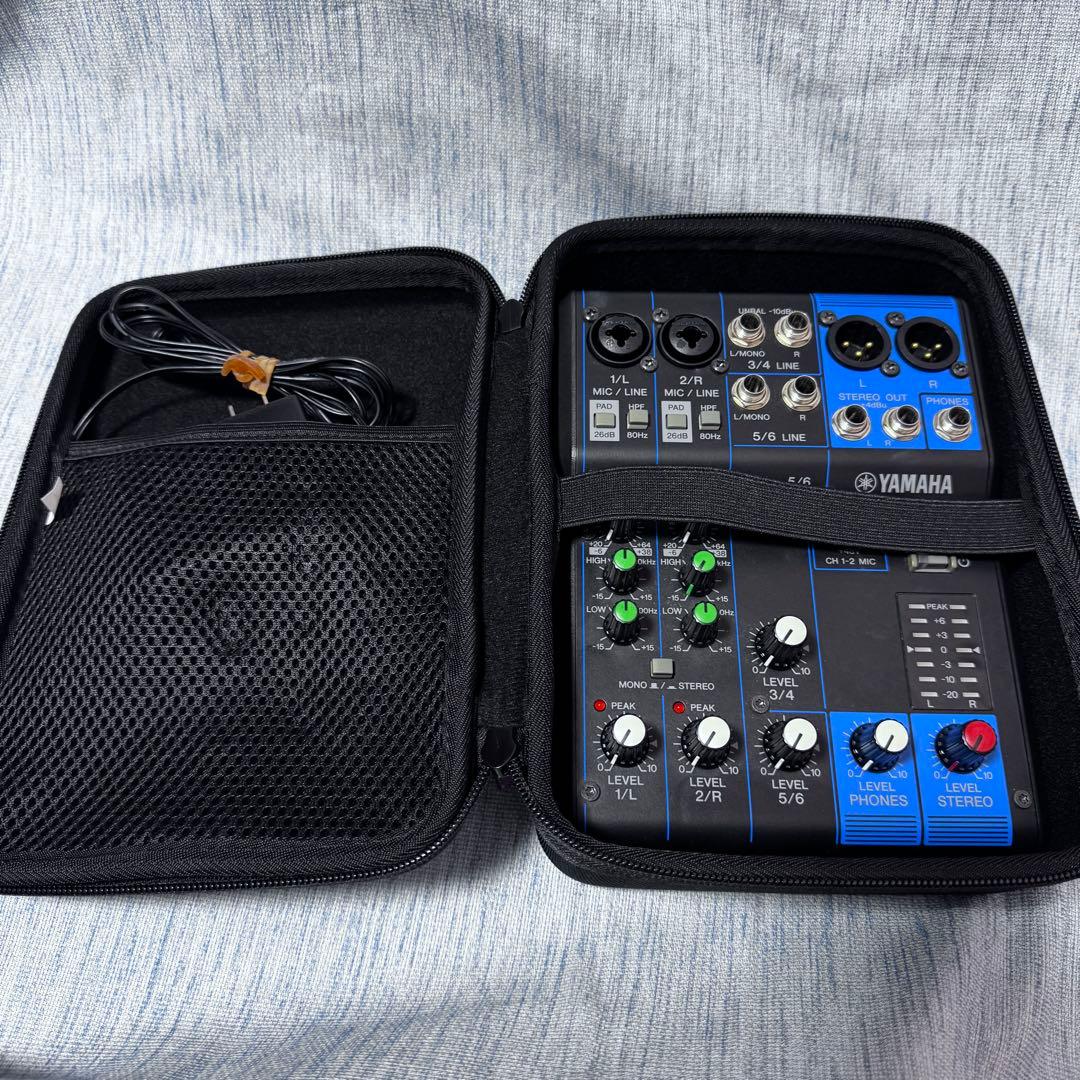【ソフトケース付】YAMAHA MG06 アナログミキサー 6チャンネル ヤマハ