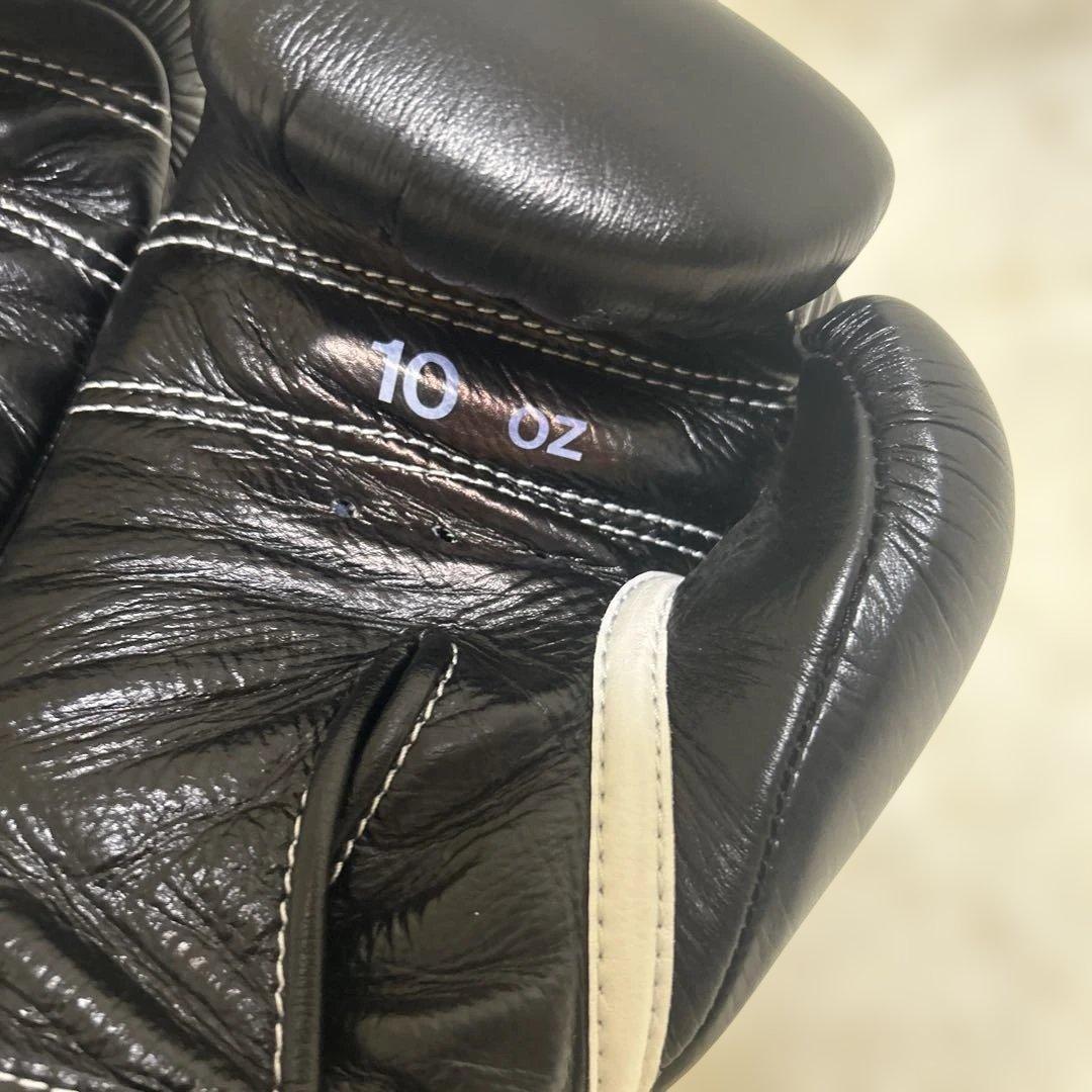 【極美品】winning ボクシンググローブ 10oz 黒 MS-300B