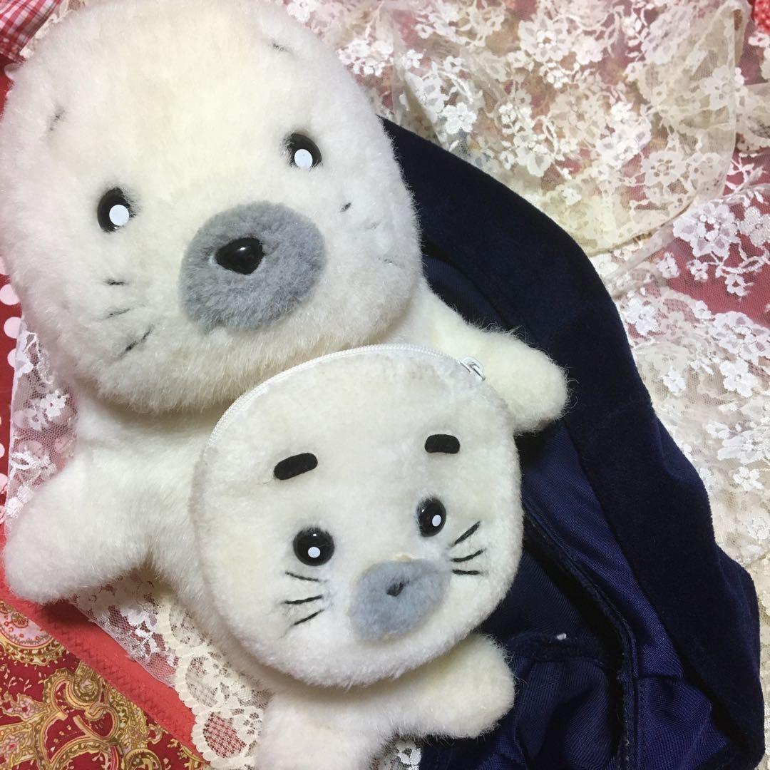 昭和レトロぬいぐるみ　少年アシベ　アザラシ　ゴマちゃん