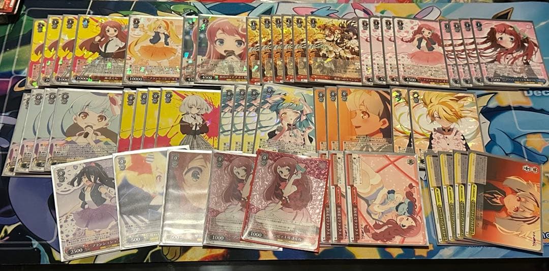 ヴァイスシュヴァルツ ゾンビランドサガ 扉炎 デッキ　調整パーツ付き　PRホイル